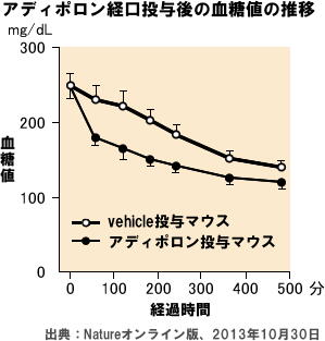 アディポネクチン受容体を強める内服薬を発見　日本発の新薬の開発へ